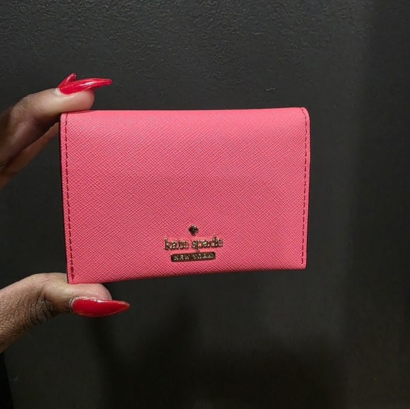 kate spade Handbags - Kate Spade New York Card Case Slim Wallet 4x3 Punch Color NWOT